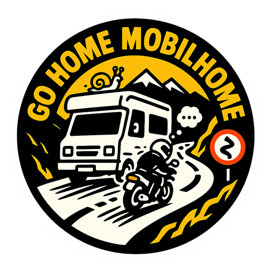 Epic Road Stickers - "Go Home Mobilhome"