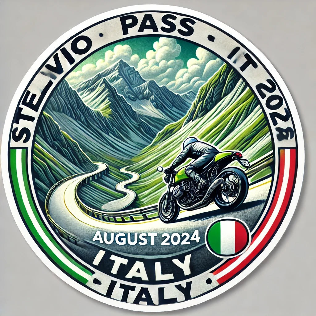 Stelvio Pass Sticker